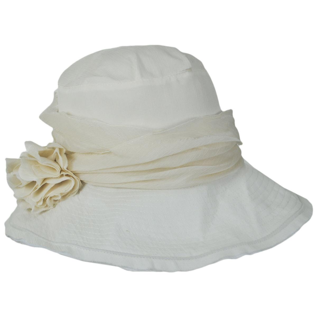 Romance Fabric Sun Hat - Image 4