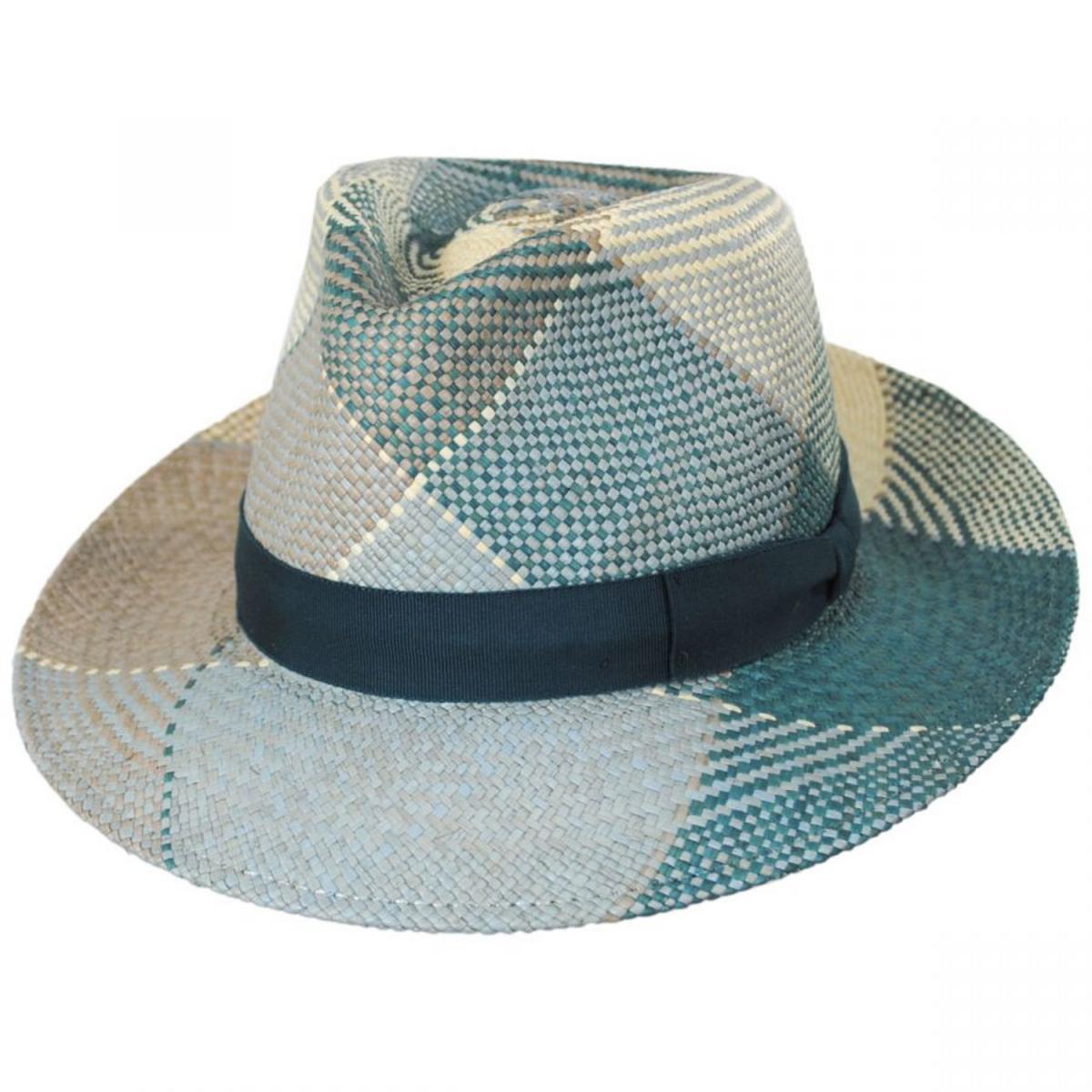 Giger Panama Straw Fedora Hat - Image 6