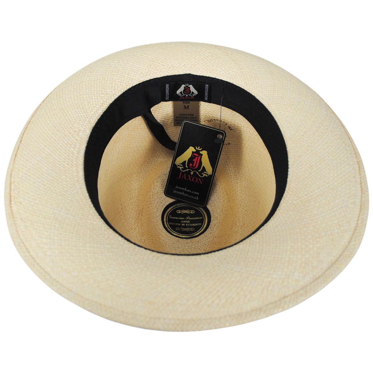 Panama Straw C-Crown Fedora Hat - Image 8