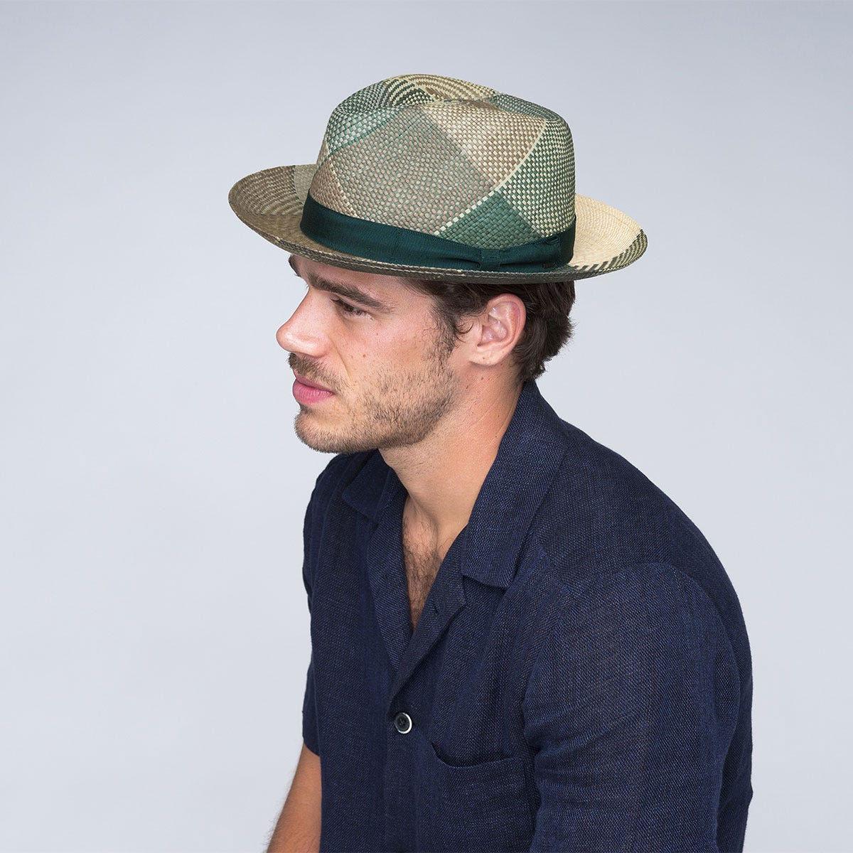 Giger Panama Straw Fedora Hat - Image 11