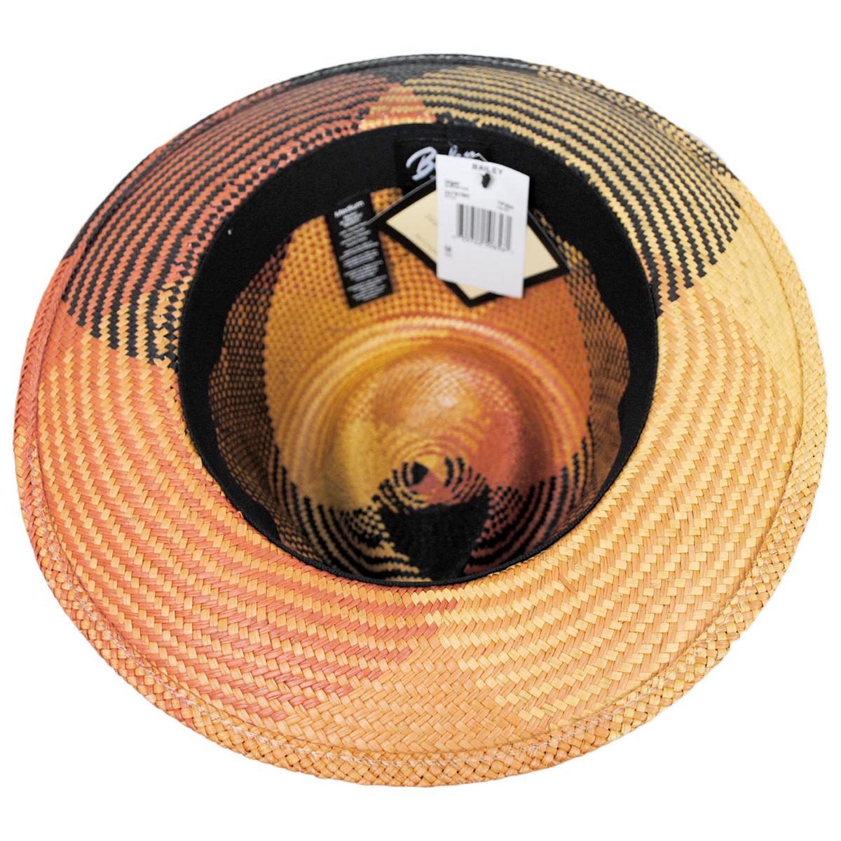 Giger Panama Straw Fedora Hat - Image 15