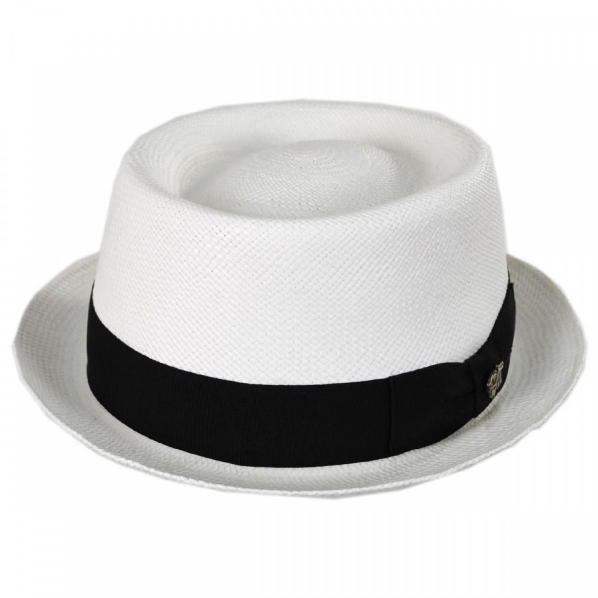 Panama Straw Pork Pie Hat - Image 4