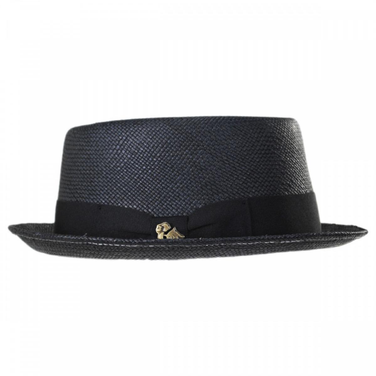 Panama Straw Pork Pie Hat - Image 2
