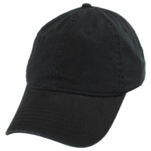 LoPro Washed Cotton Twill Strapback Baseball Cap Dad Hat