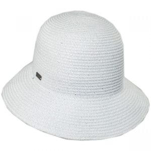 Gossamer Toyo Straw Blend Cloche Hat