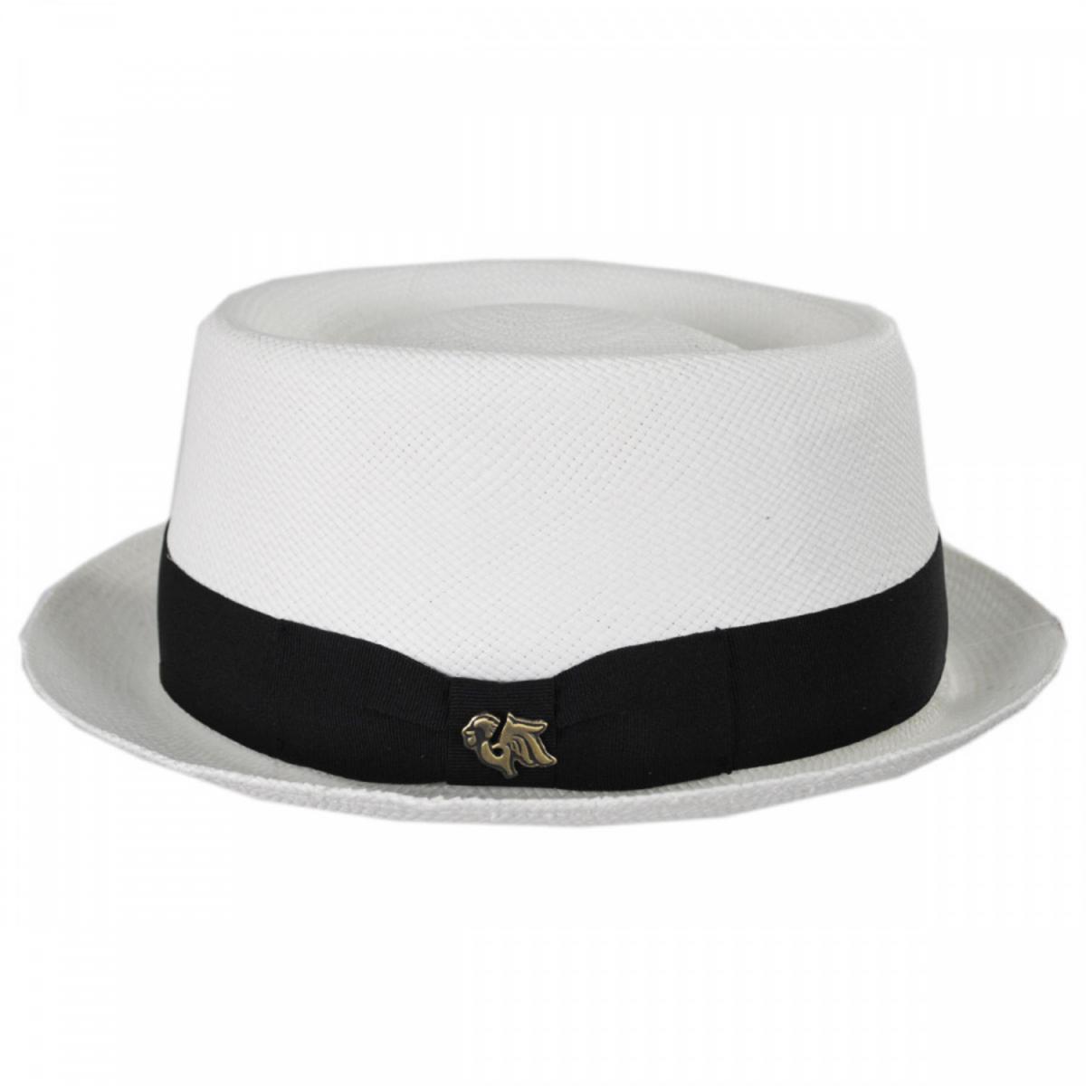 Panama Straw Pork Pie Hat - Image 5