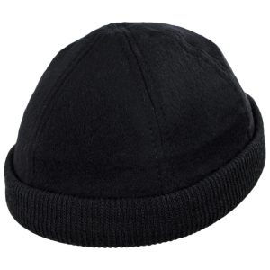 Skully Melton Wool Blend Skull Cap