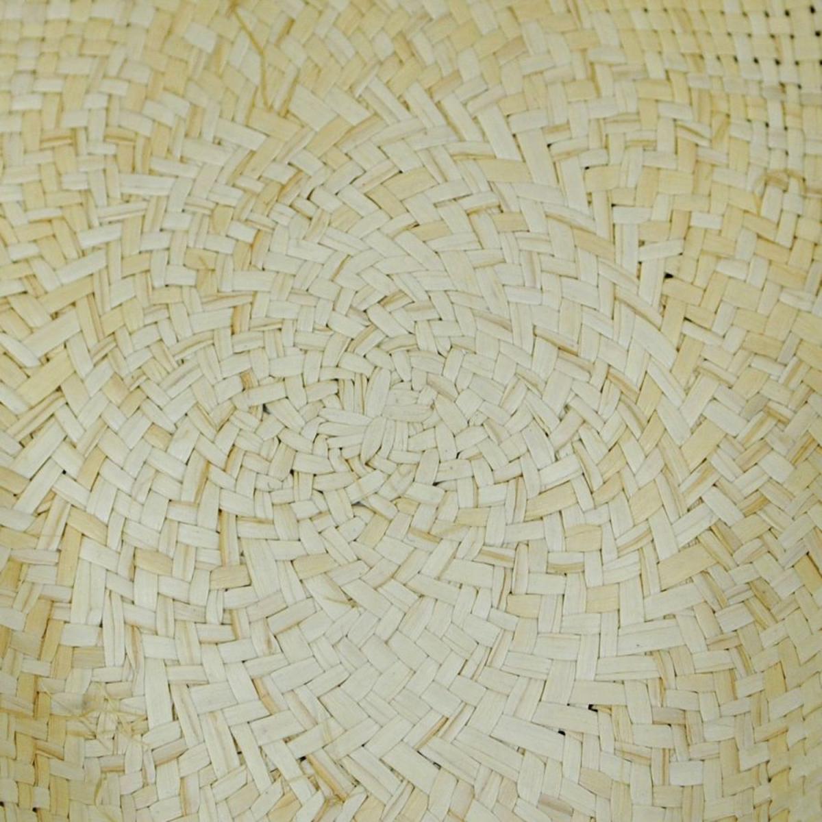 Panama Straw C-Crown Fedora Hat - Image 3