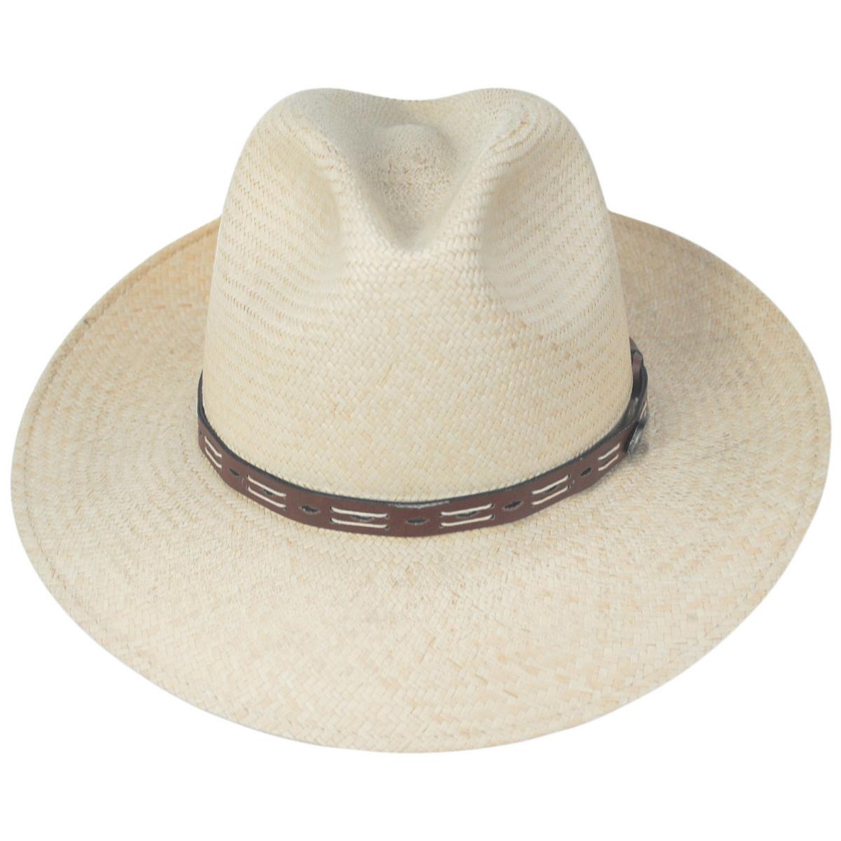 Cutler Panama Straw Fedora Hat - Image 2