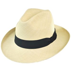 Brisa Grade 8 Panama Straw Fedora Hat