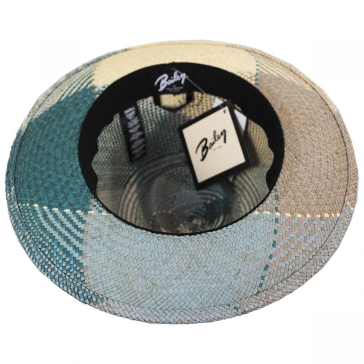 Giger Panama Straw Fedora Hat - Image 10