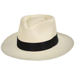 Panama Straw Grade 10 C-Crown Fedora Hat