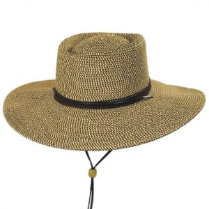 Bruges Toyo Straw Blend Boater Hat
