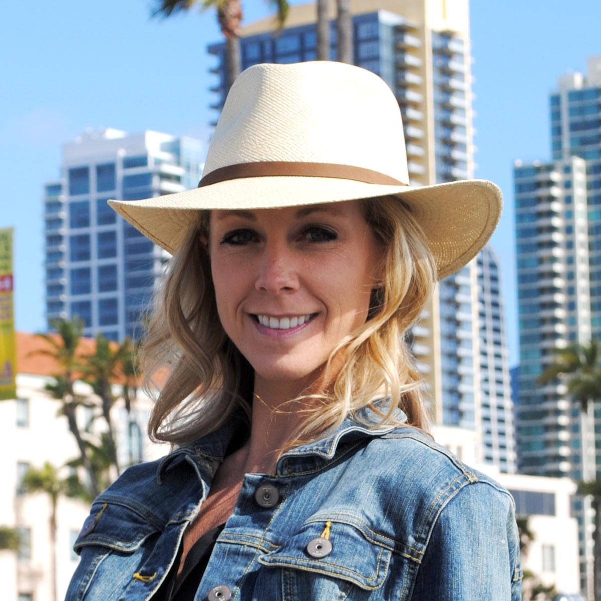 MJ Panama Straw Outback Hat - Image 14