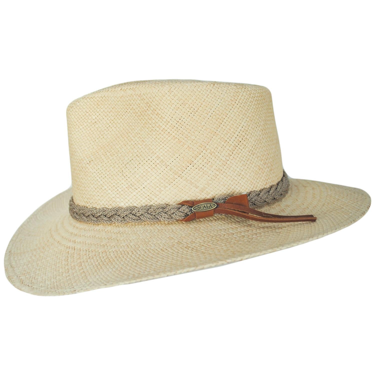 Braided Band Panama Straw Outback Hat - Image 3