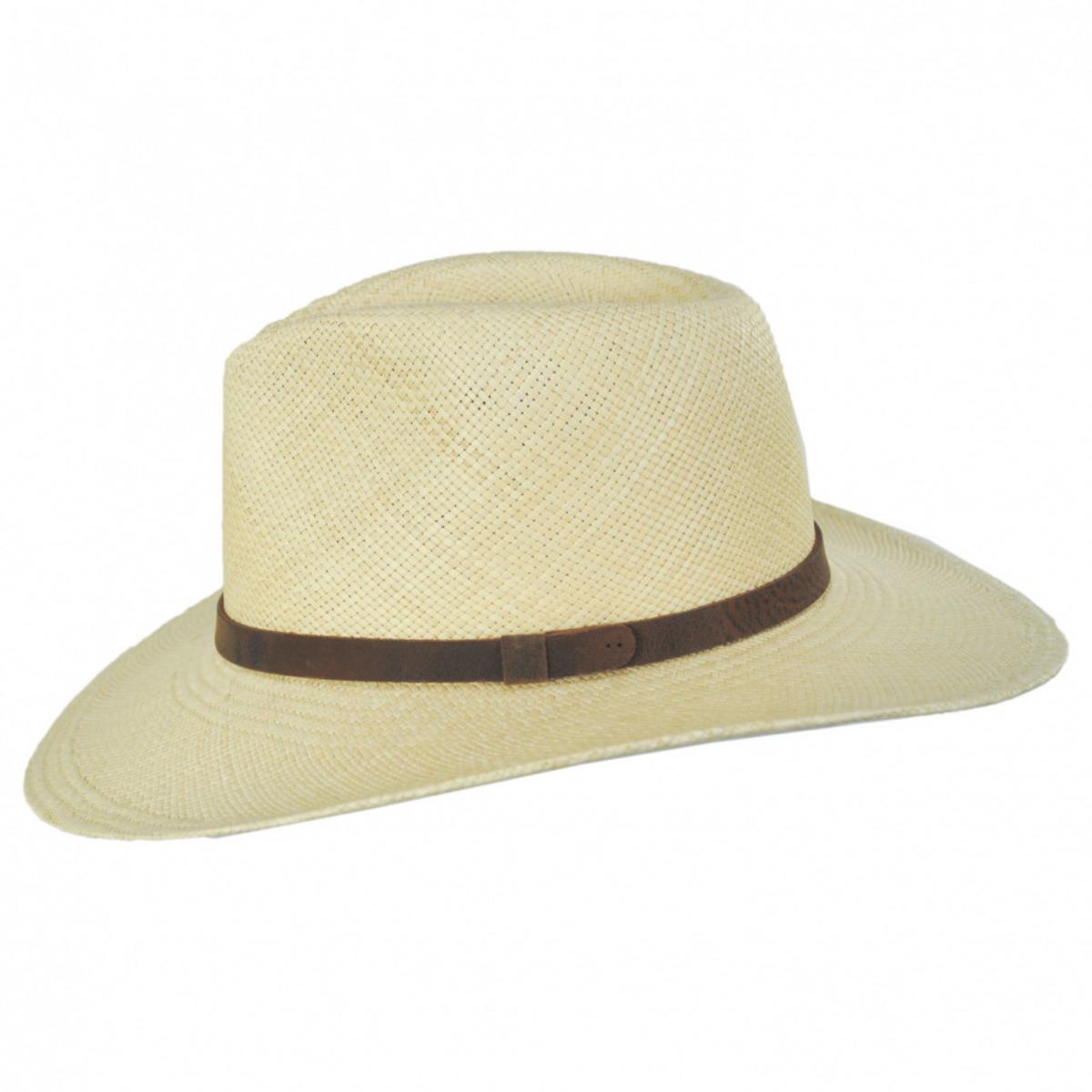 MJ Panama Straw Outback Hat - Image 5