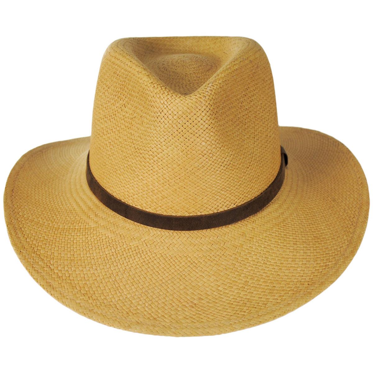 MJ Panama Straw Outback Hat - Image 11