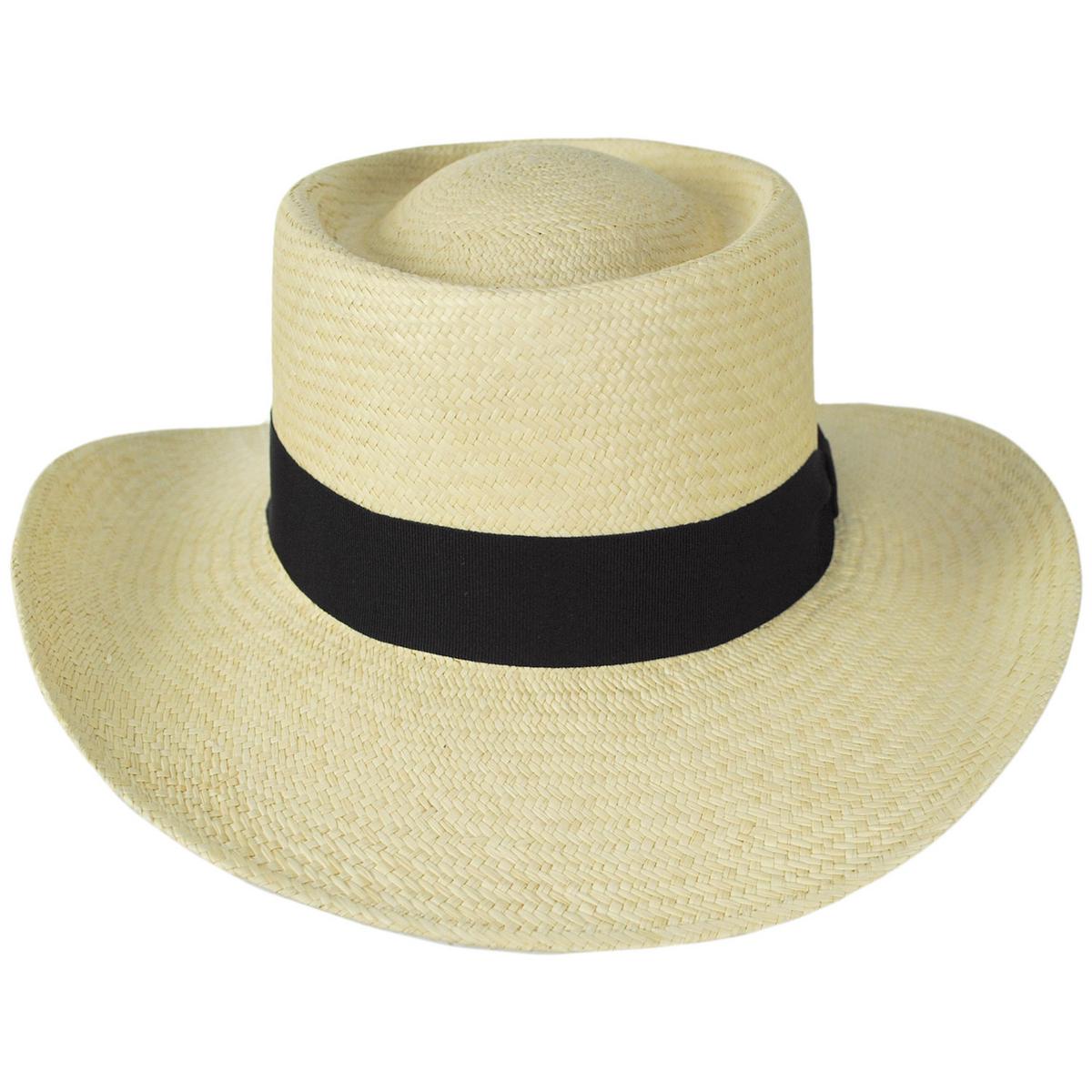 Cuenca Panama Straw Gambler Hat - Image 2