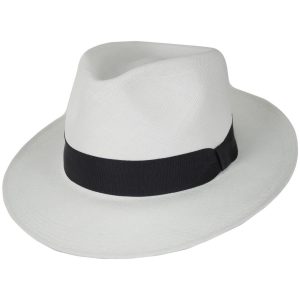 Novo Grade 8 Panama Straw Fedora Hat