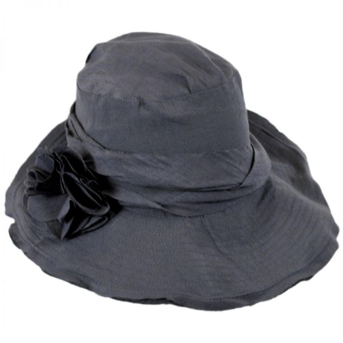 Romance Fabric Sun Hat - Image 2